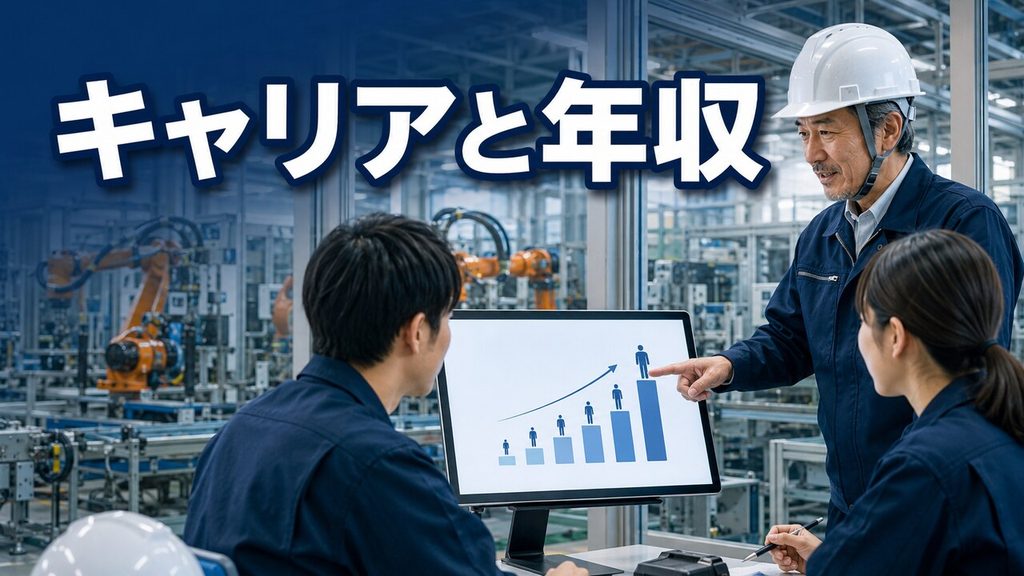 生産技術職のキャリアと年収