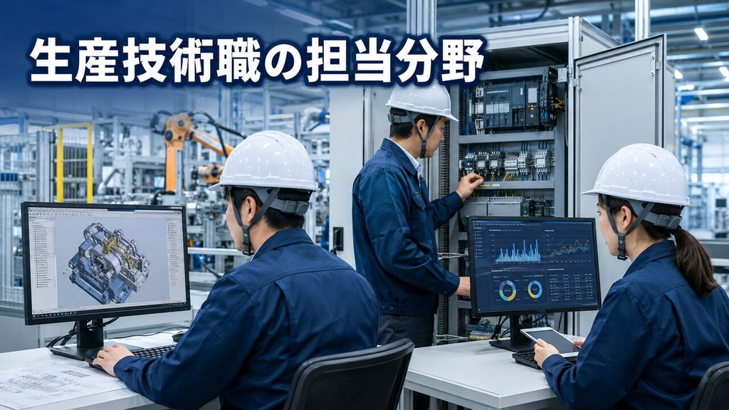 生産技術職の担当分野