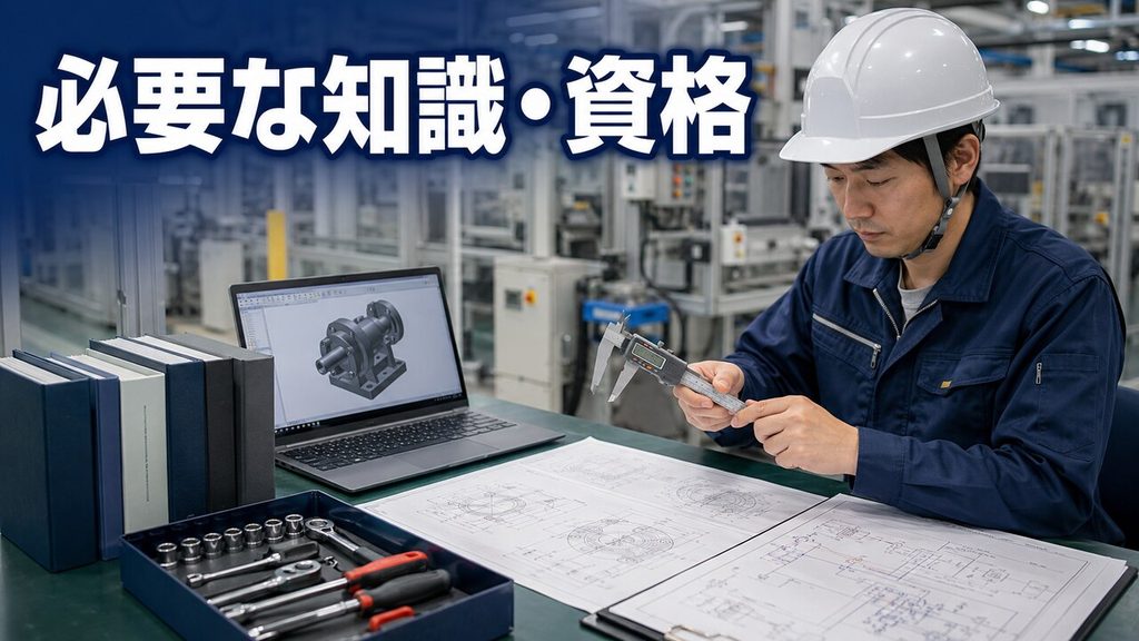 生産技術職に必要な知識・資格