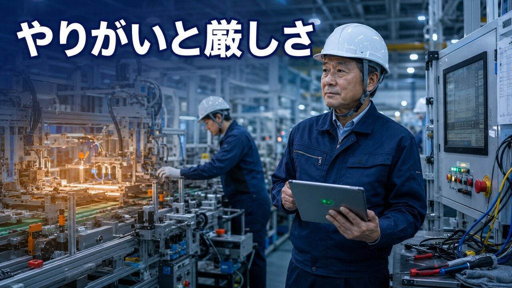 生産技術職のやりがいと厳しさ