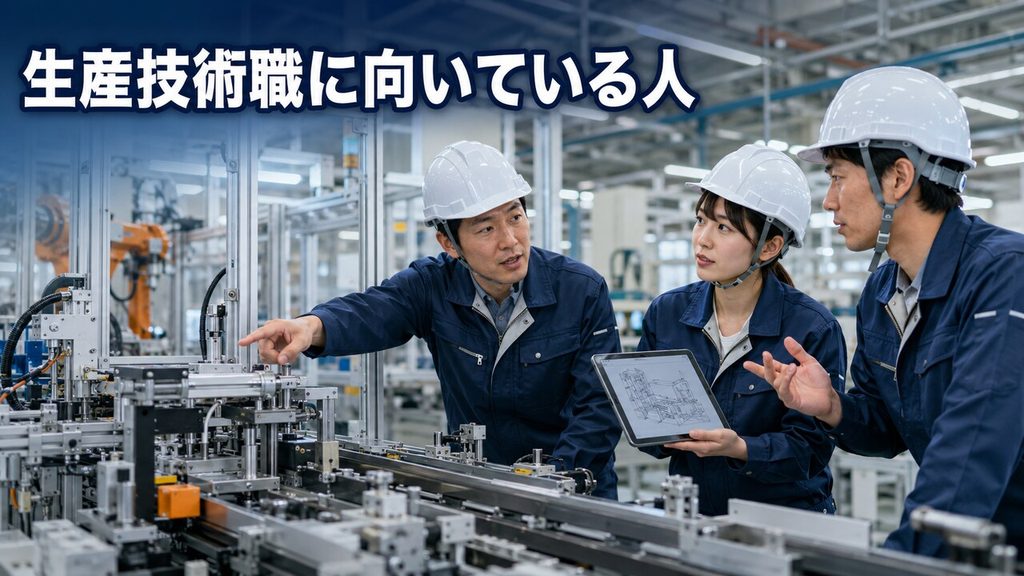 生産技術職に向いている人