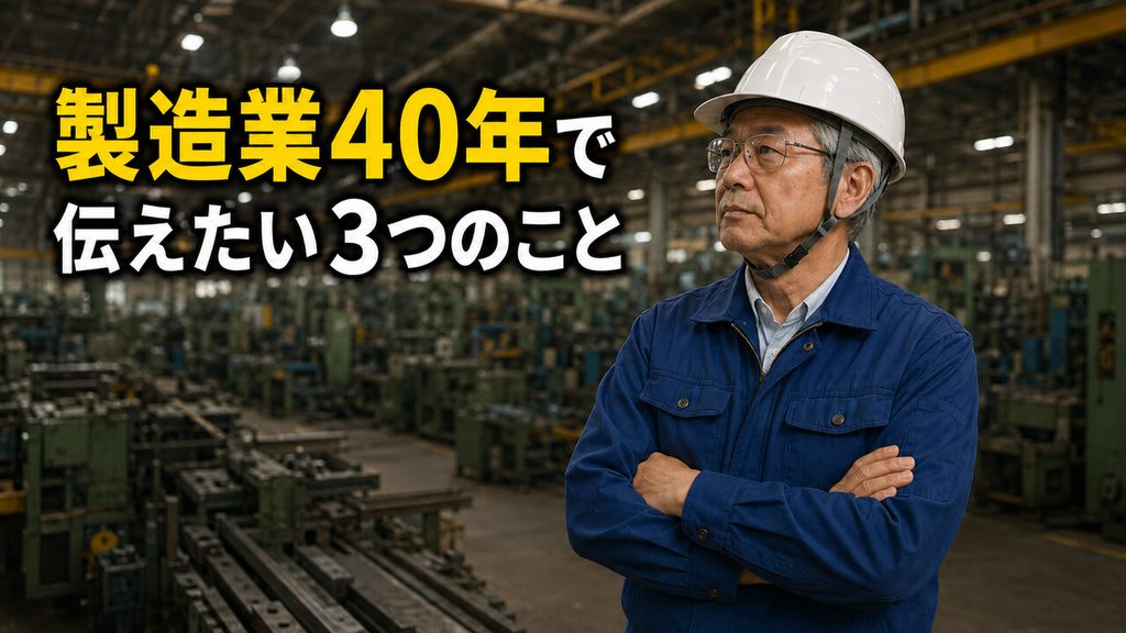 製造業40年の経験を持つベテラン技術者